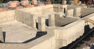 Фундамент с цокольным этажом под ключ заказать в Людиново - фундамент цокольный этаж под ключ цена от 7201 руб за м2
